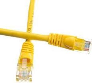 Cable Wholesale Cat5e Ethernet Patch Cable Snag-less/Molded Boot 1.5 foot - Yellow