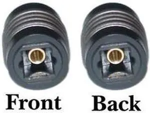 Cable Wholesale Female / Female Toslink Digital Optical coupler/gender changer