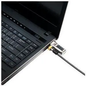 Kensington ClickSafe Combination Laptop Lock - Security cable lock - gray - 0.7 in