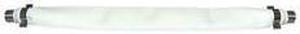 Cable Wholesale F-pin RG6/ UL Coax Cable Flat Jumper 8 inch - White