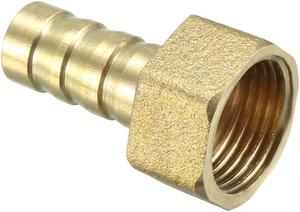 Brass Barb Hose Fitting Connector Adapter 10mm Barbed x 3/8 PT Female Pipe