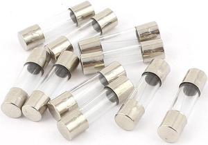 10Pcs 250V 1.5A Quick Fast Blow Glass Fuses Tube 5mm x 20mm