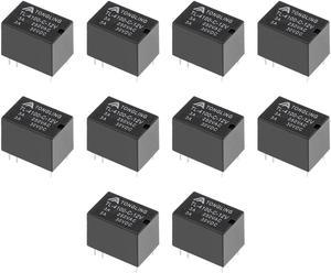 10 Pcs TL-4100-C-12V DC 12V Coil DPST 6 Pin PCB Electromagnetic Power Relay