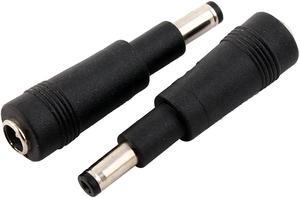 4.75mm x 1.7mm Male to 5.5mm x 2.1mm Female DC Power Adapter Jack 2 Pcs