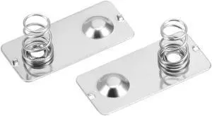 50Pcs AA Battery Negative to Positive Conversion Spring Contact Nickeling Plate 24mmx11mm
