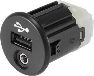28023-BH00A Car USB Auxiliary Plug Port Socket Aux USB Port for Nissan NV1500 NV2500 NV3500 Juke