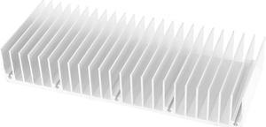 Aluminium 150mmx60mmx25mm Heatsink Heat Sink Cooling Cooler Fin Silver Tone