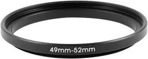 Unique Bargains 49mm-52mm 49mm to 52mm Aluminum Step Up Adapter Ring