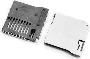 5 Pieces Automatic Push-out Design TF Micro SD Card Sockets Connectors