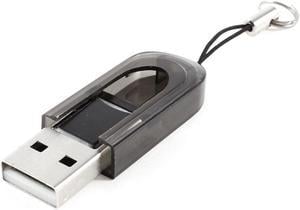 480Mbps High Speed USB 2.0 MMC Mini SD TF Card Reader Memory Gray w Strap