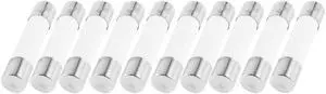 Unique Bargains 10pcs 6x30mm Quick Fast Blow Ceramic Fuses 250 Volts 10Amp