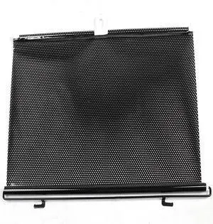 49.2" x 17.7" Retractable Car Side Window Sun Shade Guard Roller Protector Black