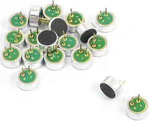 Unique Bargains 6027 -52dB Stereo Omni-Directional Electret Condenser Microphone 19PCS
