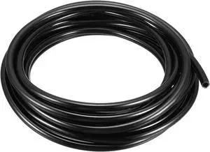 Unique Bargains Black 8mm x 5mm Air Pneumatic Polyurethane Tube PU Hose Pipe 5.5 Meter Long