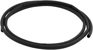 8mm Dia 4:1 Ratio Heat Shrink Tube Wire Wrap Cable Sleeve Tubing 2m Length Black