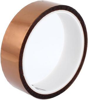 Unique Bargains 25mm 98f Polyimide BGA High Temperature Heat Resistant Kapton Tape