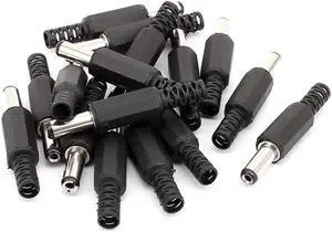 16PCS 5.5mm x 2.1mm Solder DC Power Jack Male Plug Connector Adapter
