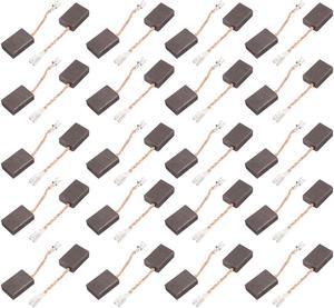 20 Pairs 44x15x10x5mm Carbon Brushes Power Tool for Electric Hammer No Spring