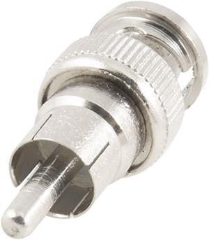 Unique Bargains 2 Pcs BNC to RCA Male M/M Coaxial Cable AV Adapter Connector