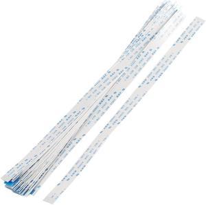 Unique Bargains 20Pcs 1.0mm Pitch 8 Pin AWM 80C 60V VW-1 Flexible Flat Cable FFC FPC 200mm