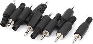 Unique Bargains 10pcs 2.5mm Stereo Male Plug Jack DIY Solder Audio Connector for MP3 Headphone