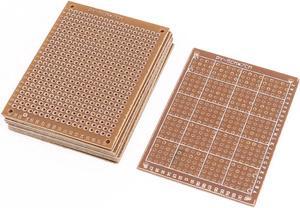 8pcs 5x7cm Single Sided Prototype Universal PCB Board Strip Board Breadboard