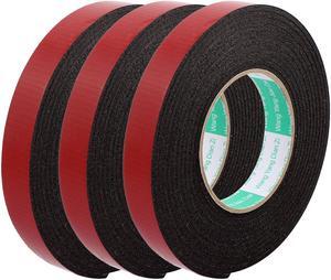 3pcs 20mm Width 2mm Thickness EVA Double Sided Sponge Foam Tape 5 Meters Length