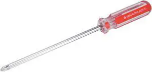 Magnetic #2 Phillips Screwdriver with 6 Inch Chrome Vanadium Steel Shaft