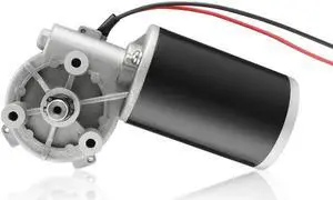 DC110V 80W 160RPM Reversible Worm Gear Motor High Torque Speed Reducing Electric GearBox Motor-JCF63R
