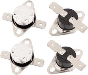 Unique Bargains 4PCS KSD301 125C 257F NC Thermostat Temperature Thermal Control Switch