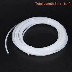 1.8mm ID 2.6mm OD PTFE Tubing Tube 5Meter 16.4ft Lengh For 3D Printer RepRap