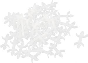 50Pcs Nylon PCB Support Spacer Standoff Locking Style 10mmx5mm