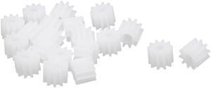 20PCS 10 Teeth 2.5mm Hole Diameter Plastic Gear Wheel for RC Toy Car