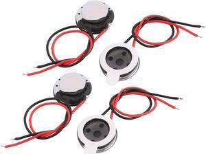 4 Pcs 10mm Diameter Built-in Speaker 1W 8 Ohm 1000Hz for PC Computer