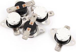 5 Pcs AC 250V 10A KSD301 NO 125 Celcius Degree Temperature Switch Thermostat