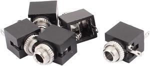 5Pcs 3 Terminal 3.5mm Female Headphone Audio Jack Socket PCB Mount Connector