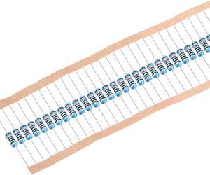 1/2W 10KOhm Metal Film Resistors 0.5W 1% Tolerances 5 Color Bands 100Pcs