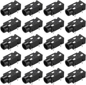 3.5 mm Audio Jack Connector PCB Mount Female Socket 3Pin  PJ-320 20pcs