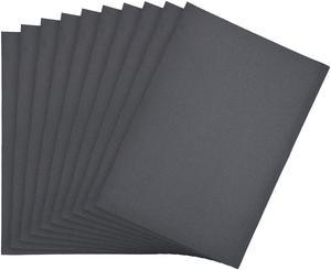 400 Grits Wet Dry Sandpaper, 11 x 9" Waterproof Sandpaper Sheets Silicon Carbide 10pcs