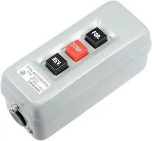 Self Locking Forward Stop Reverse Pushbutton Push Button Station 15A 2.2KW