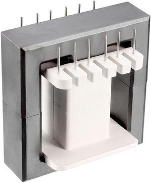 EE65A 6 with 6pin Transformer Bobbin PC40 Ferrite Core Vertical 2 Ferrite Halves and 1 Bobbin