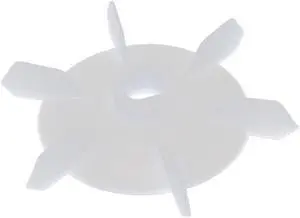 Spare Part 20mm Inner Diameter 6 Vanes Impeller Plastic Motor Fan Vane Wheel