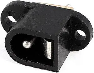 Unique Bargains PCB Mount Replacement 3 Pins DC 5.5x2.1mm Power Supply Socket Connector