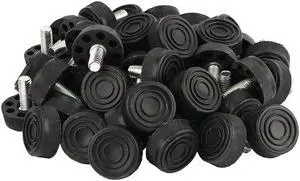 Furniture Table Desk Adjustable Leveling Foot 8mm x 20mm x 30mm 50PCS
