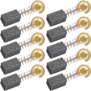 Unique Bargains 5 Pairs Replacement 6.5 x 7.5 x 12.5mm Motor Carbon Brushes for Power Tool