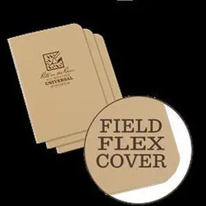 RITE IN THE RAIN 971TFX-M All Weather Notebook,Tan,Universal,PK3