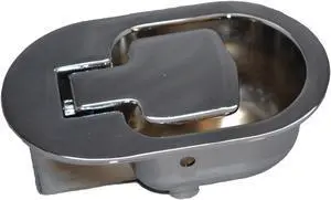 Recliner-Handles Chrome Metal Flapper Style Recliner Release Trigger Handle