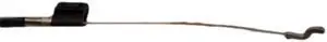 Recliner Handle Cable, Adjustable Exposed Wire 5.25" to 5.75" Exposed Wire, S-Tip, 6mm Barrel, 39" Length