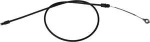 Replacement Recliner Handle Cable 4.75" Exposed Wire, 6mm Barrel Handle Connector, 35.5" Overall Length with O-Tip and Assist Spring