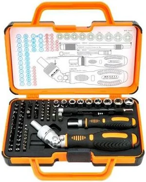 JAKEMY JM-6111 Portable Professional Hardware Tool Set Screwdriver Set 69 in 1 JAKEMY JM-6111 Portable Professional Hardware Tool Set Screwdriver Set 69 in 1